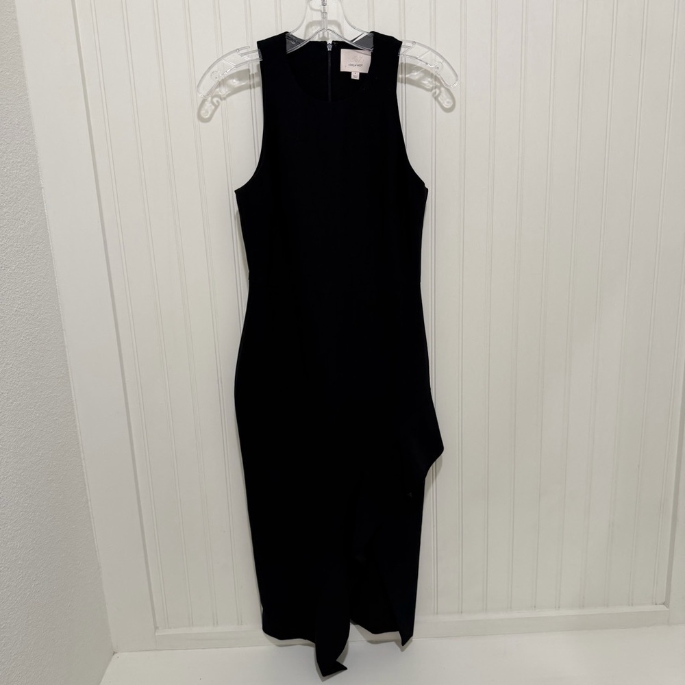 Cinq à Sept Black Asymmetrical Dress